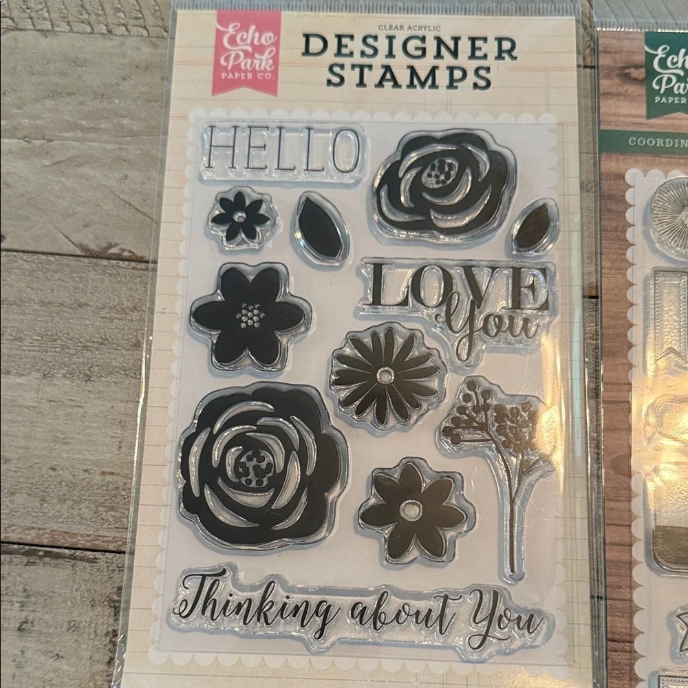 NWT Lot of‎ Assorted Clear Stamps Sets-9 packs